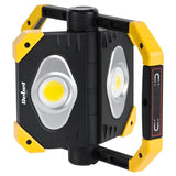 Reflector LED 2x COB Acumulator 5ah Rebel Urz 3607 cu baterie reincarcabila si USB