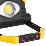 Reflector LED 2x COB Acumulator 5ah Rebel Urz 3607 cu baterie reincarcabila si USB