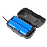 Lanterna Frontala LED 2x 2x Lm Rebel Accu 350 cu baterie 1500 mAh si USB
