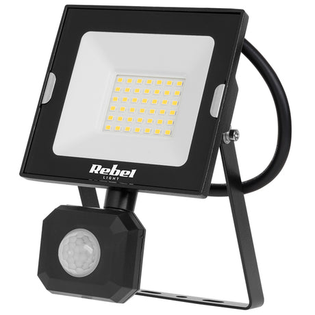 Reflector 4000k cu Senzor Rebel LED 30W