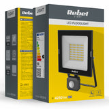 Reflector 6500k Senzor Miscare Rebel LED 50W