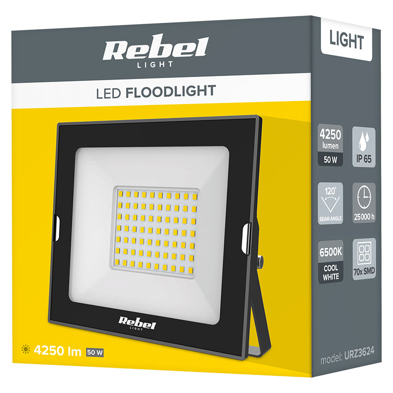 Reflector 6500k Rebel LED 50W