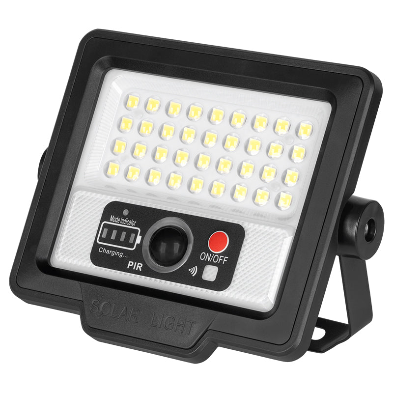 Reflector 6500 Panou Solar Telecomanda Rebel LED 60W cu baterie 3000 mAh