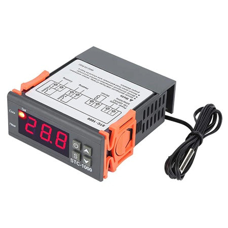 Termostat LCD Senzor Ntc Stc-1000 Urz 4045 cu alarma