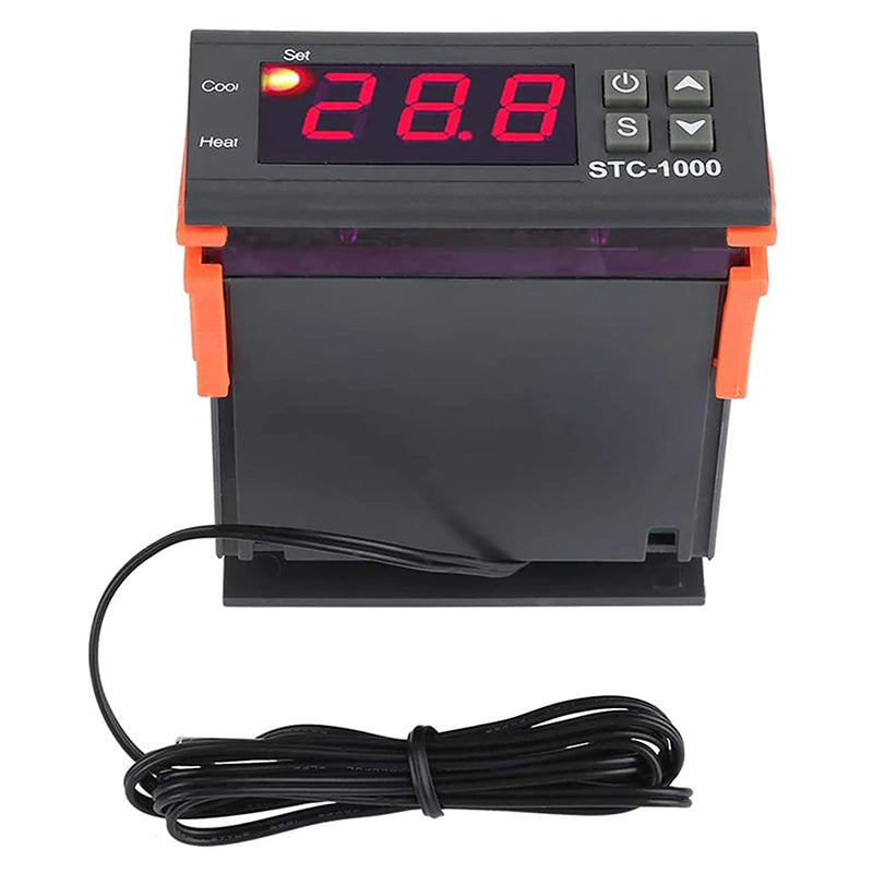 Termostat LCD Senzor Ntc Stc-1000 Urz 4045 cu alarma
