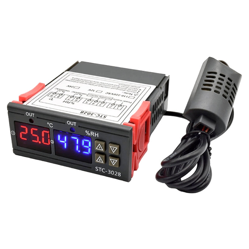 Termostat Temperatura Umiditate Stc-3028 Urz 4047