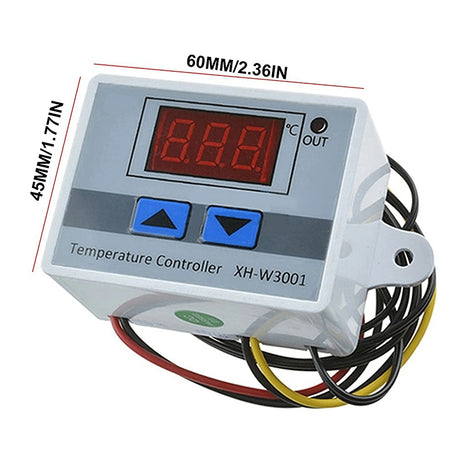 Termostat LCD Temperatura Xh-W3001 230V