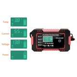 Redresor Automat baterie Auto 12V cu afisaj LCD si baterie reincarcabila