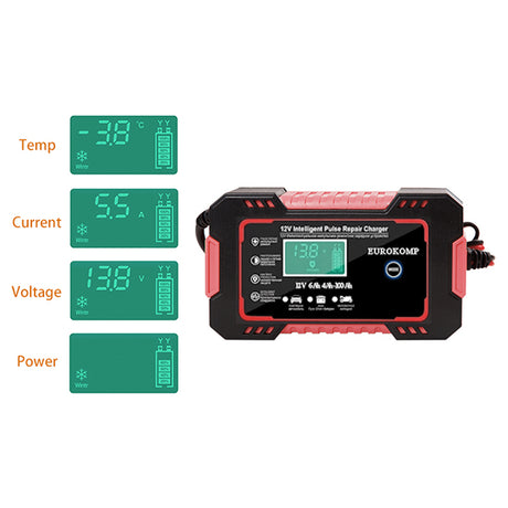 Redresor Automat Baterie Auto 12V 6A