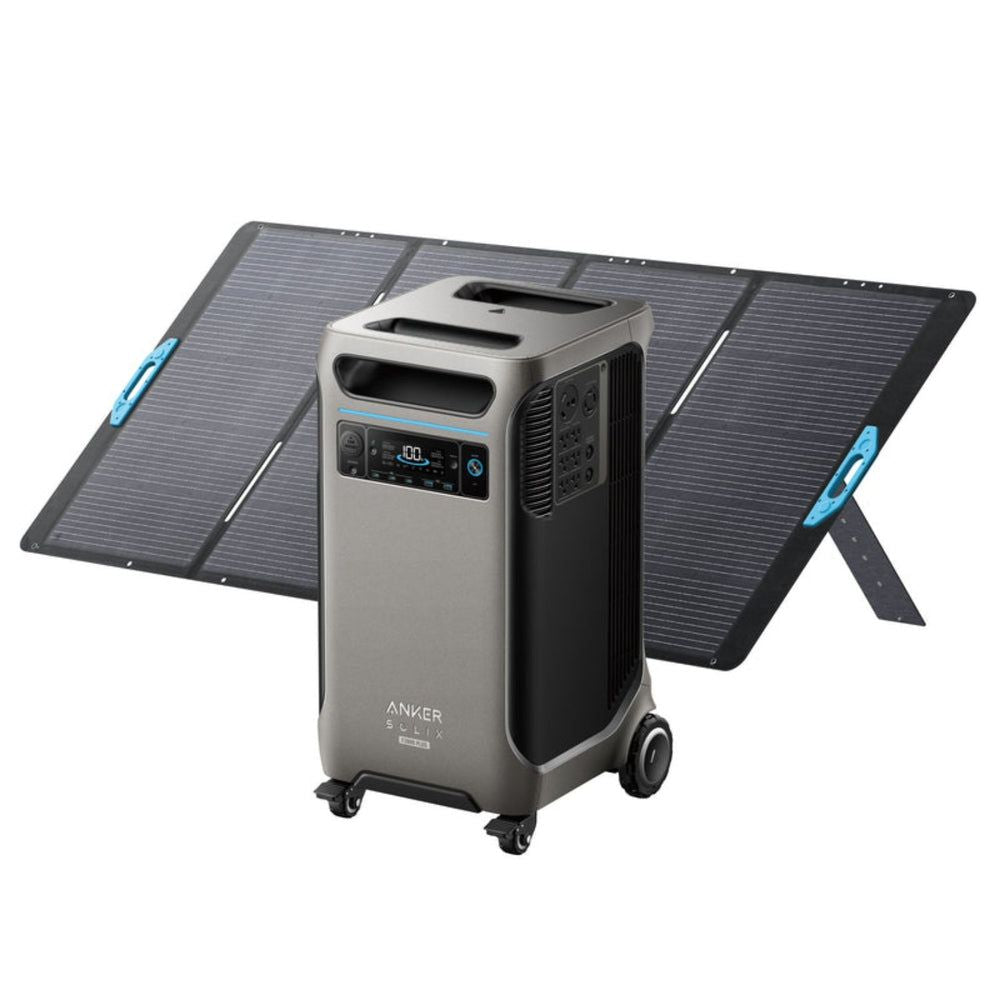 Anker SOLIX F3800 3840Wh 6000W Solar Generator Kit with 400W Solar Panel