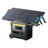Anker SOLIX F2000 2048Wh 2300W Solar Generator Kit with 2x 200W Solar Panel