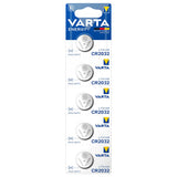 Baterie Blister 5 Buc Varta CR 2032 cu baterie reincarcabila