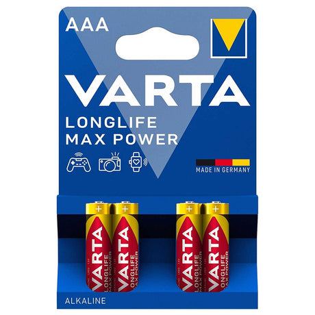 Baterie Alcalina Max Power Blister 4 Buc Lr 03 cu baterie reincarcabila