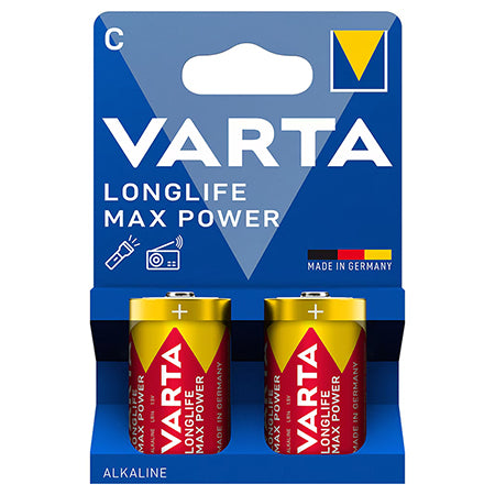 Baterie Alcalina Max Power Blister 2 Buc Lr 14 cu baterie reincarcabila