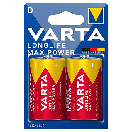 Baterie Alcalina Max Power Blister 2 Buc Lr 20 cu baterie reincarcabila