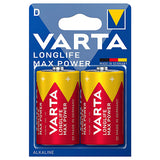 Baterie Alcalina Max Power Blister 2 Buc Lr 20 cu baterie reincarcabila