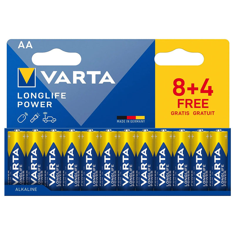 Baterie Alcalina Longlife Power Bl 12 Buc Lr 06 cu baterie reincarcabila