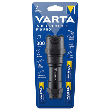 Lanterna LED Indestructible Pro Varta F 10