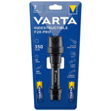 Lanterna LED Indestructible Pro Varta F 20 cu baterie reincarcabila