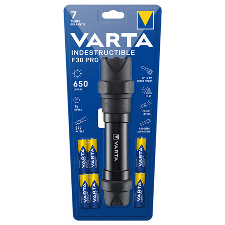 Lanterna LED Indestructible Pro Varta F 30