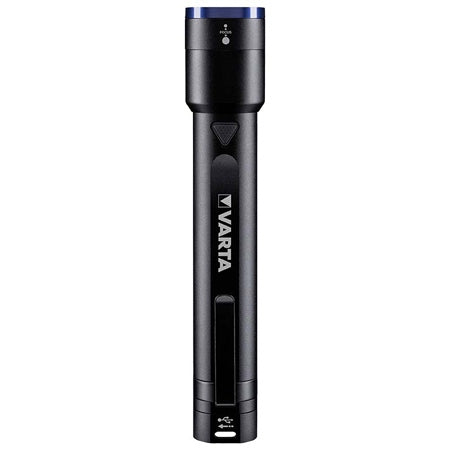 Lanterna LED Cree Night Cutter Varta F 30r cu baterie 2600 mAh, USB si Rezistenta la Apa