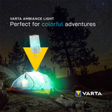 Lanterna Camping Varta Outdoor Ambiance L10, 150 lm, LED Multicolor, IPX4, Montabila