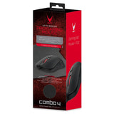 Set Mouse Gaming 3200dpi + Mousepad Varr cu Bluetooth si USB