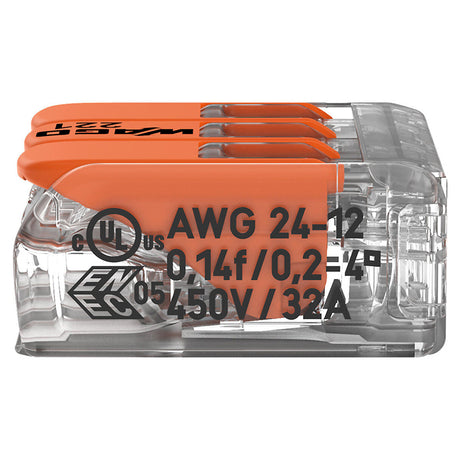 Cleme Wago Slim Myf 3x4mm2 Buc Set 12