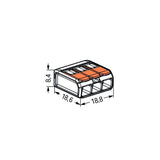 Cleme Wago Slim Myf 3x4mm2 Buc Set 12