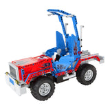 Masina Piese Blocks Truck By Quer Rc 531 cu baterie 400 mAh, USB si Telecomanda