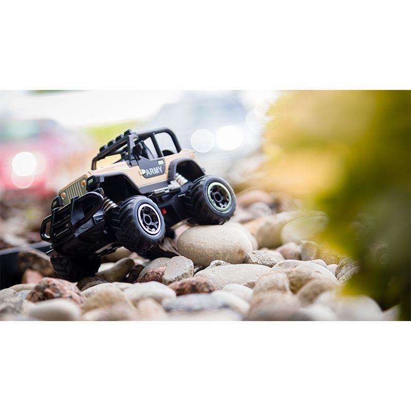 Mini Rc Car Army Zab 0111 cu Telecomanda