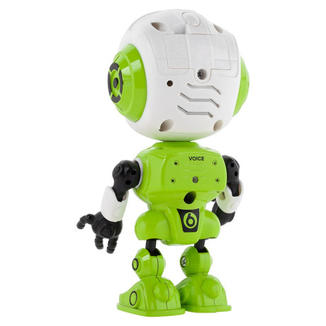 Robot Voice Green Rebel Zab 0117g cu baterie reincarcabila