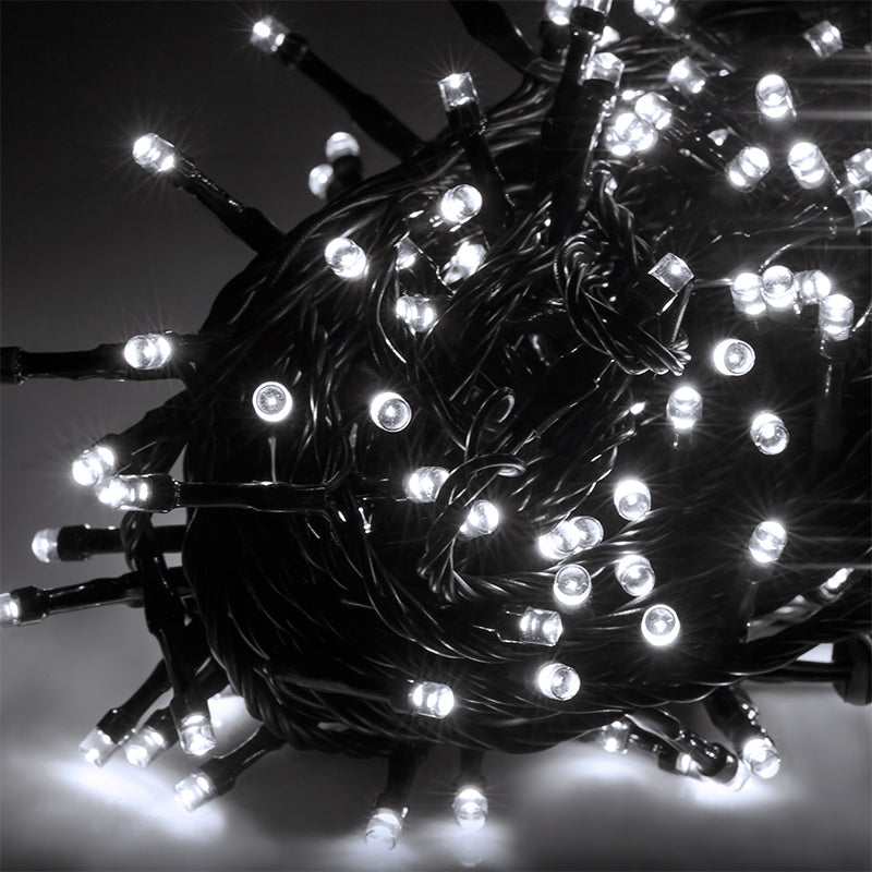 Sir Iluminat Festiv Alb Rece 10m Ip 44