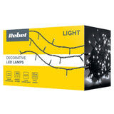Sir Iluminat Festiv Alb Rece 10m Ip 44