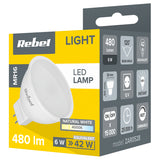 Bec LED 4000k Rebel Mr 16