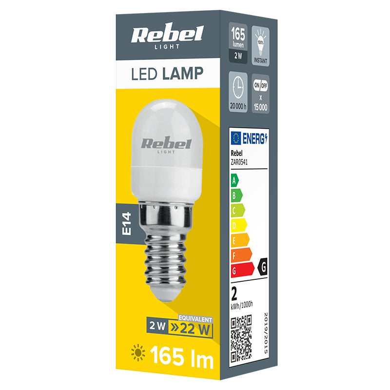 Bec LED Frigider 6500k Rebel E 14