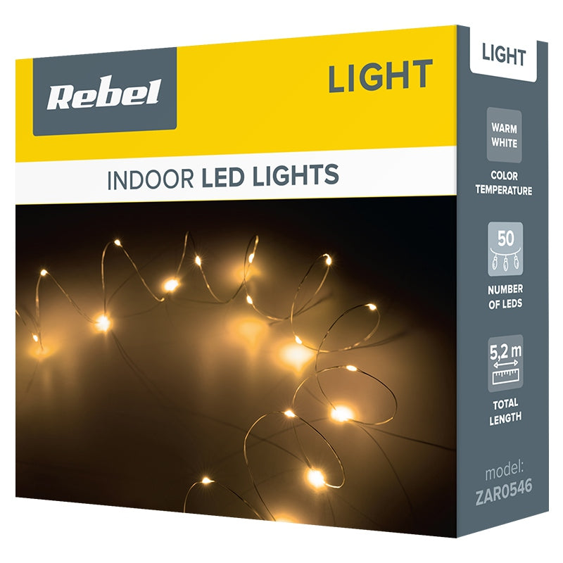 Sir Iluminat Festiv 50 Mini LED Alb Zar 0546