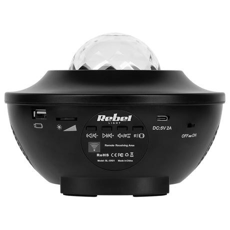 Boxa cu Proiector LED Zar 0557 cu Bluetooth, USB si Telecomanda