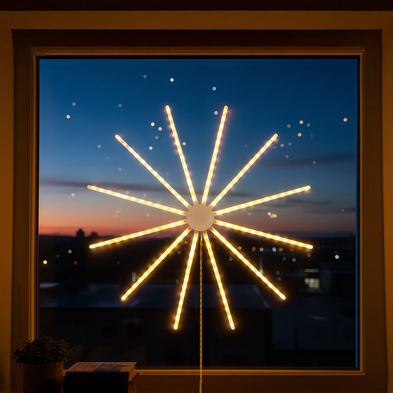 Decoratiune Craciun LED Stea Rebel Zar 0581