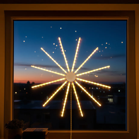 Decoratiune Craciun LED Stea Rebel Zar 0581
