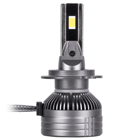 Set 2 Becuri LED Auto HQ A16-H7, 90W, 15000 lm, 6000K, IP68, Alb Rece