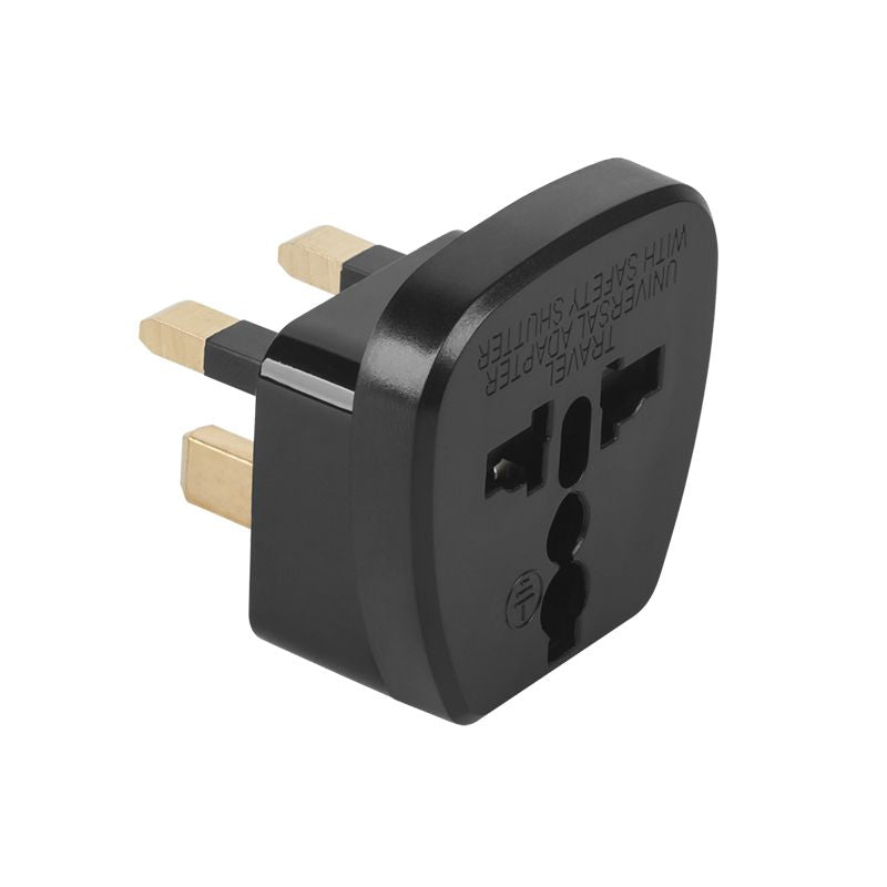 Adaptor Tensiune Priza Uk - Universal Negru ZLA0565A