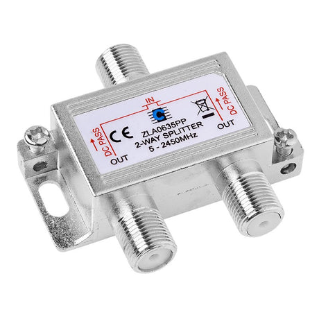 Splitter 2 Cai 5-2450mhz Power Pass ZLA0635PP