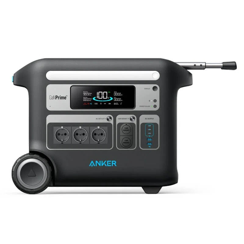 Anker SOLIX F2000 2048Wh 2300W Solar Generator Kit with 2x 200W Solar Panel