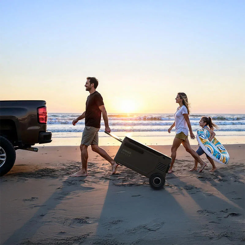 Anker SOLIX EverFrost 2 58L Electric Cooler, Portable Fridge for Camping & Travel