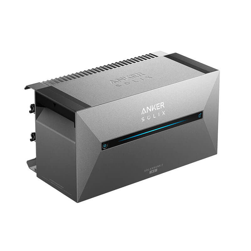 Anker SOLIX Solarbank 2 E1600 AC Balcony Solar System, 1600Wh Storage, 1200W Output, Plug & Play DIY Energy Kit