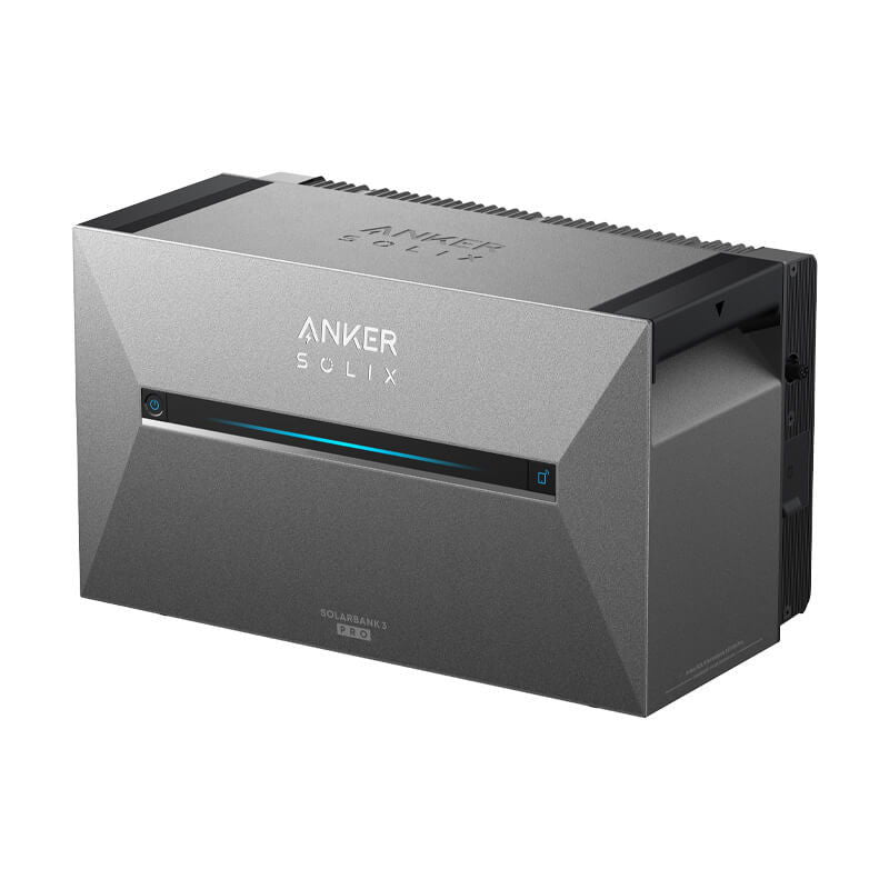 Anker SOLIX Solarbank 3 E2700 Pro Balcony Solar System, 2700Wh Storage, 1200W Output, Plug & Play DIY Energy Kit