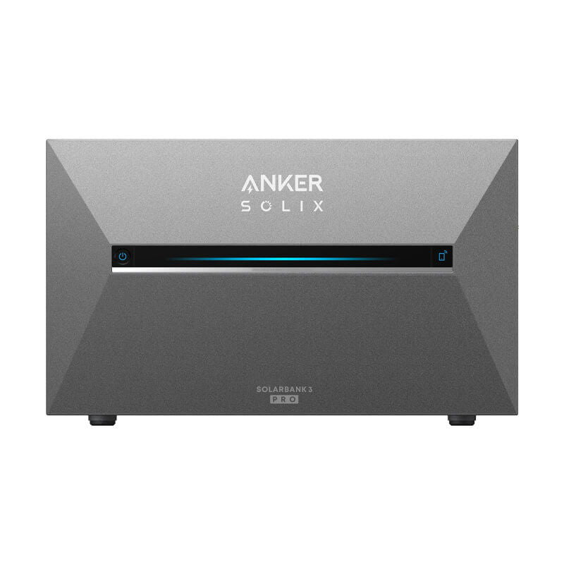 Anker SOLIX Solarbank 3 E2700 Pro Balcony Solar Kit 2.7kWh – 2×440W Panels with Mounting System