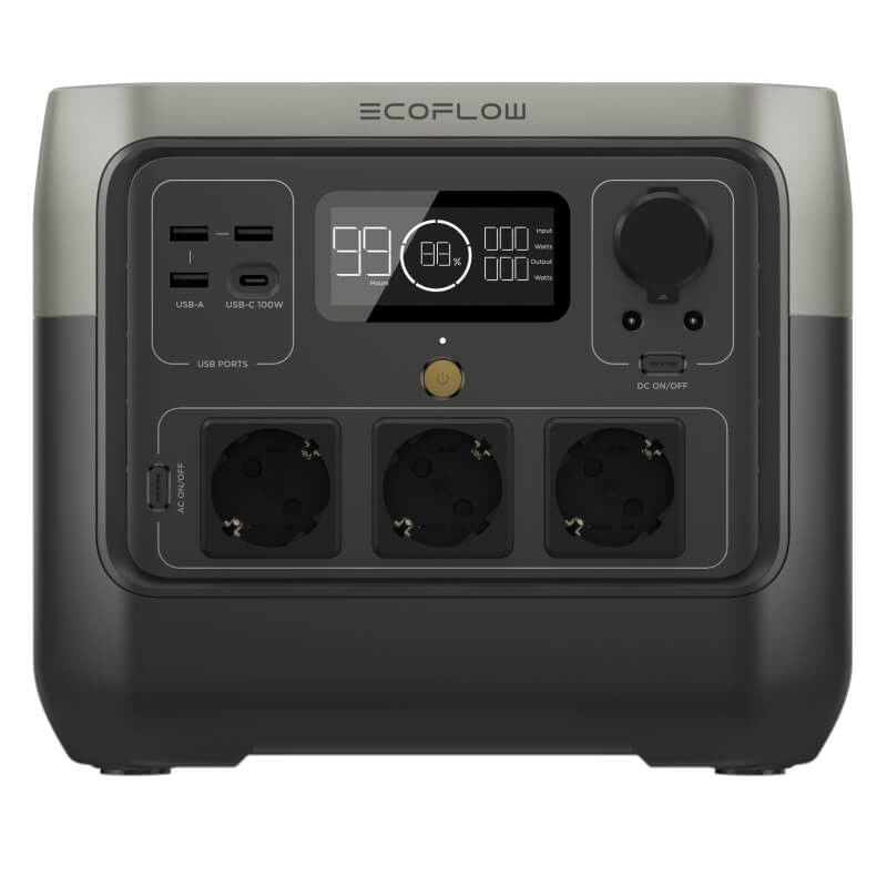 EcoFlow River 2 Max Portable Power Station 512Wh 500W