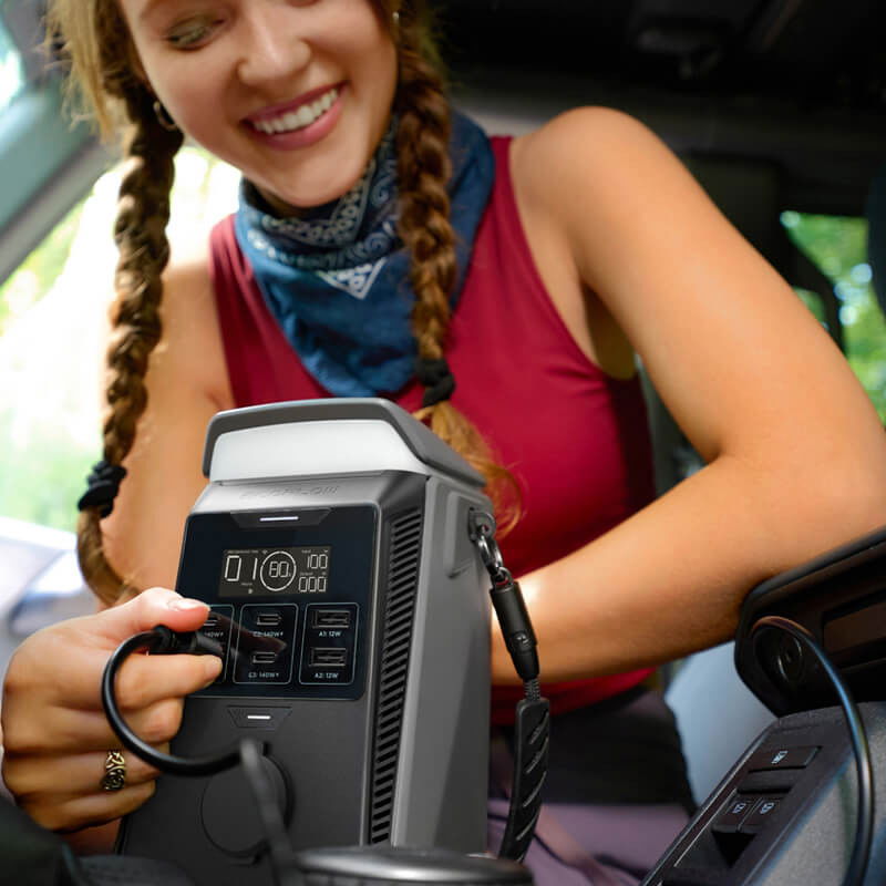 EcoFlow TRAIL Plus 300 DC Portable Power Station 288Wh